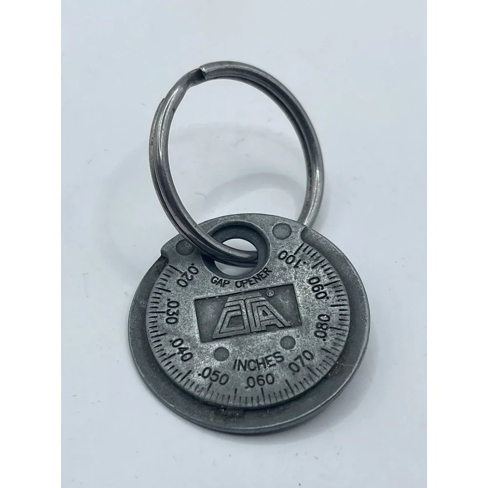 Vintage Craftsman Spark Plug Gap Gauge Tool Keychain‎